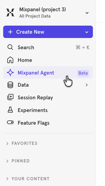 Mixpanel Agent Access